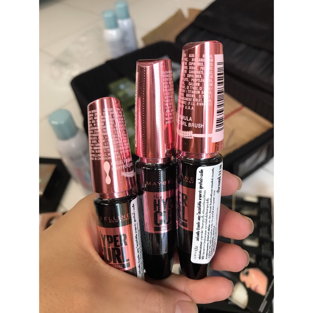 Mascara làm cong mi Maybeline chính hãng