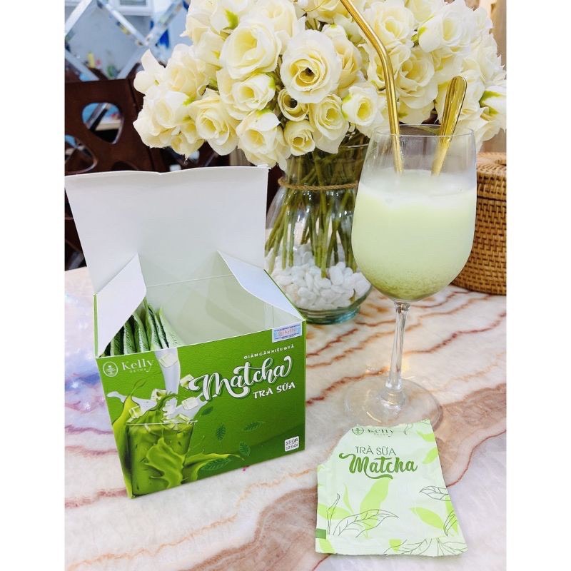 TRÀ SỮA GIẢM CÂN MATCHA KELLY DETOX