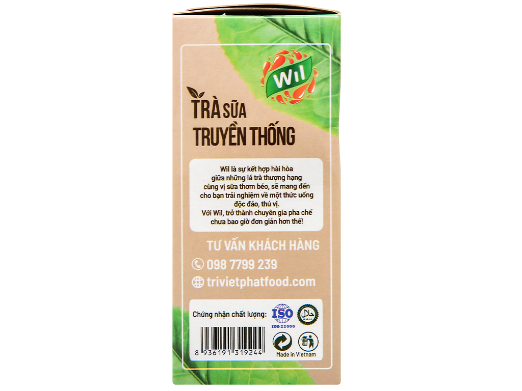 TRÀ SỮA TRUYỀN THỐNG - WIL