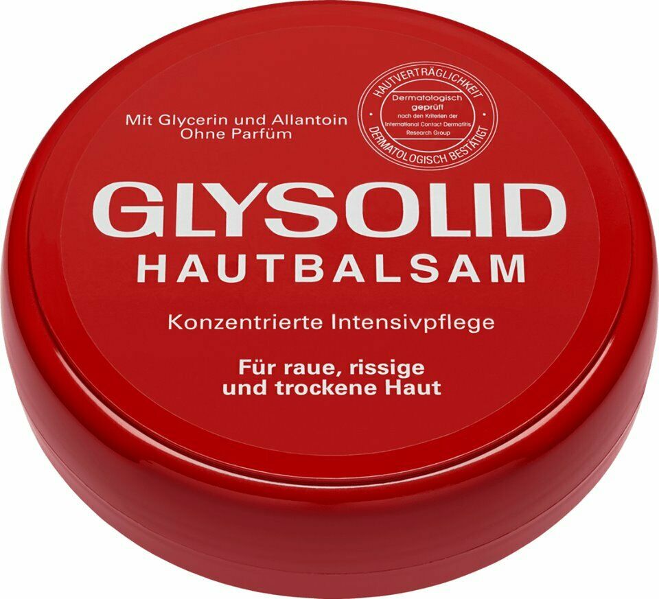 Kem chống nẻ Glysolid ngừa nứt nẻ da, nứt gót chân, 100 ml - Đức