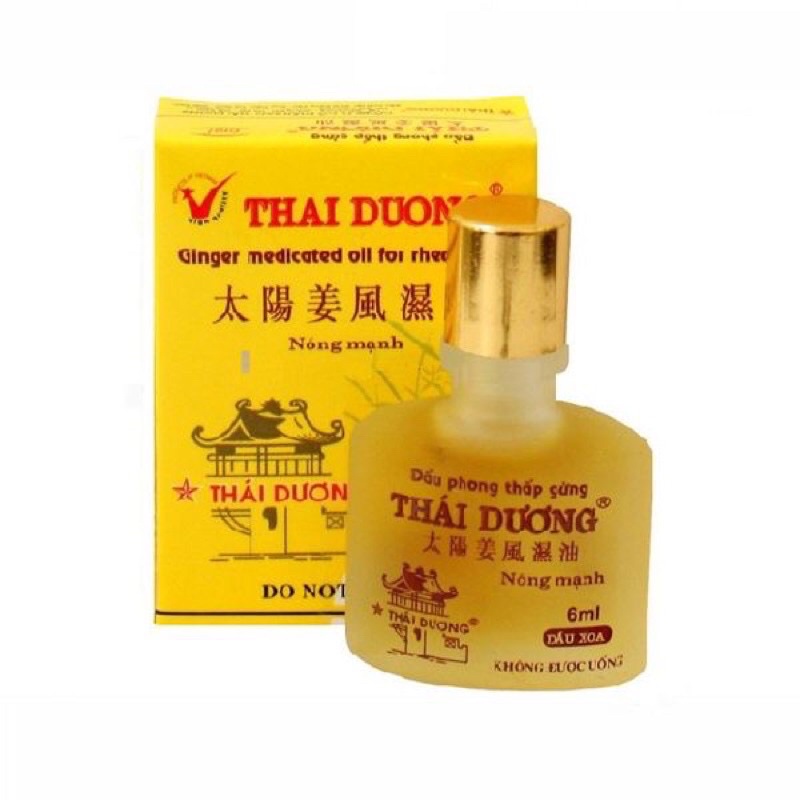 dầu gừng thái dương 24ml - Sao thái dương