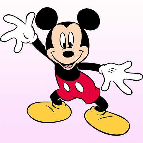 [Hình ủi, ép nhiệt] Hình ủi Mickey M12 dành cho trẻ em
