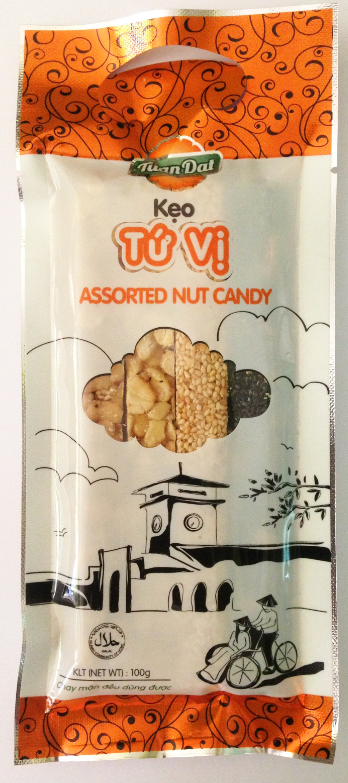 [HCM]Kẹo tứ vị 100g