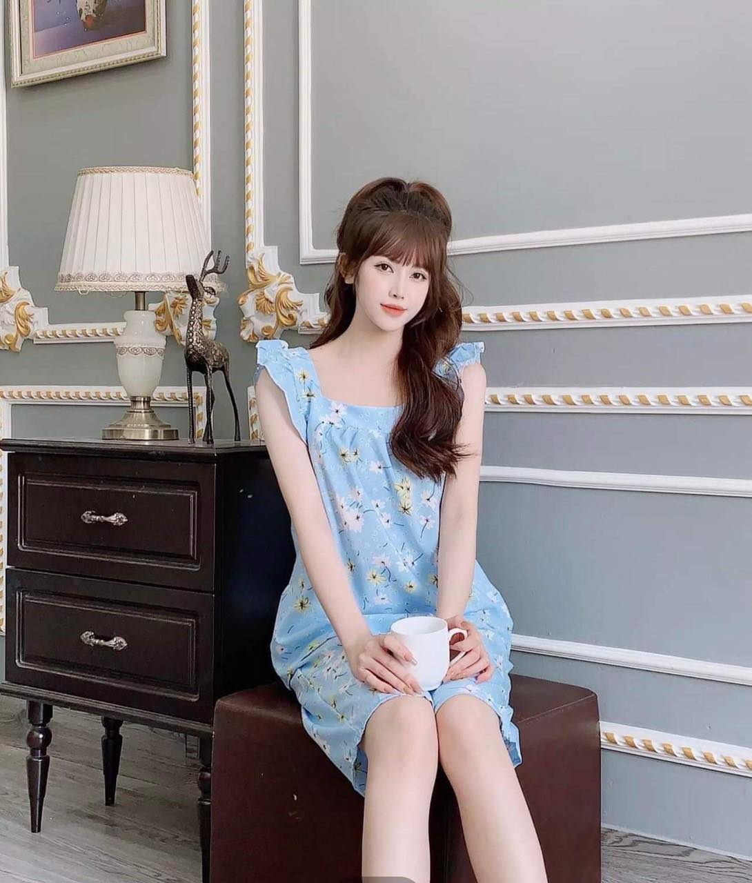 SET BỘ THỜI TRANG LỬNG HOA SIÊU DỄ THƯƠNG