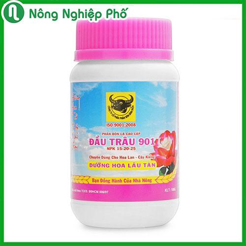 Phân bón lá Đầu Trâu MK 901 (15-20-25) - Lọ 100 gram - Nông Nghiệp Phố