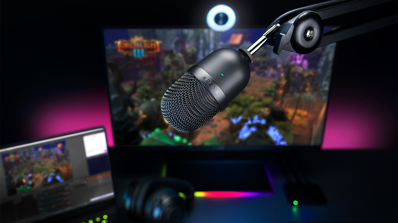 Thiết bị thu âm Razer Seiren Mini - Ultra-Compact Condenser Microphone
