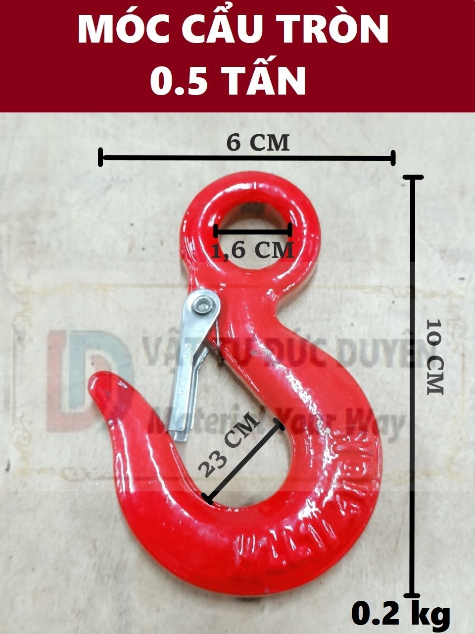 Móc cẩu tròn [ 0.5 tấn ]