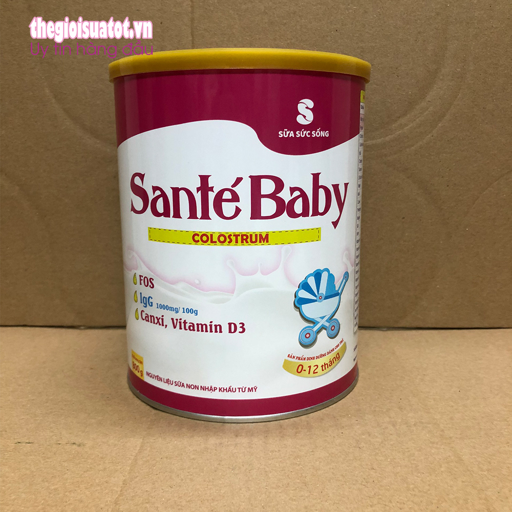 Sữa Santé Baby- Tăng sức đề kháng cho trẻ từ 0-12 tháng tuổi