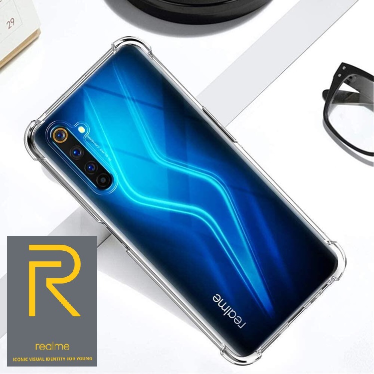 Ốp Realme 6 / Realme 6i / Realme 6 Pro - Dẻo Trong Chống Sốc Bảo Vệ Camera