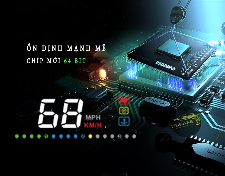 BỘ HIỂN THỊ TỐC ĐỘ TRÊN KÍNH LÁI : HUD A200