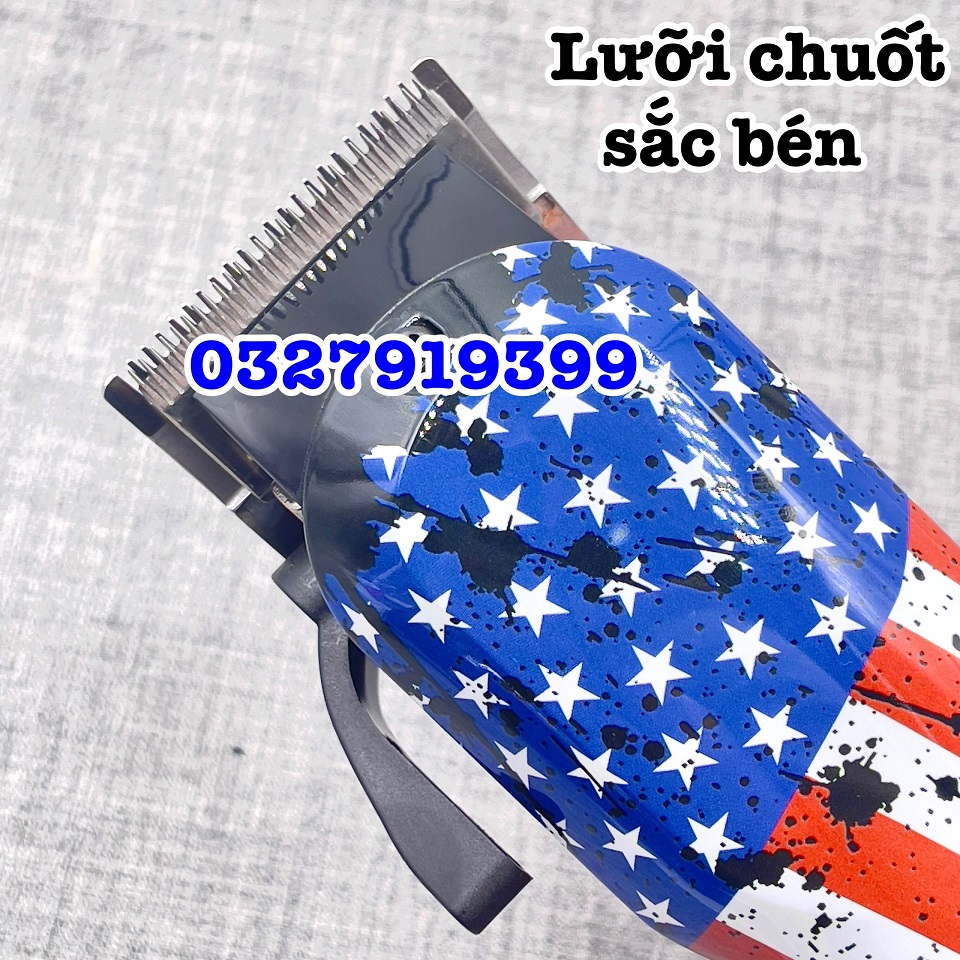 Tông đơ cắt tóc cao cấp BESTBOMG Cờ Mỹ
