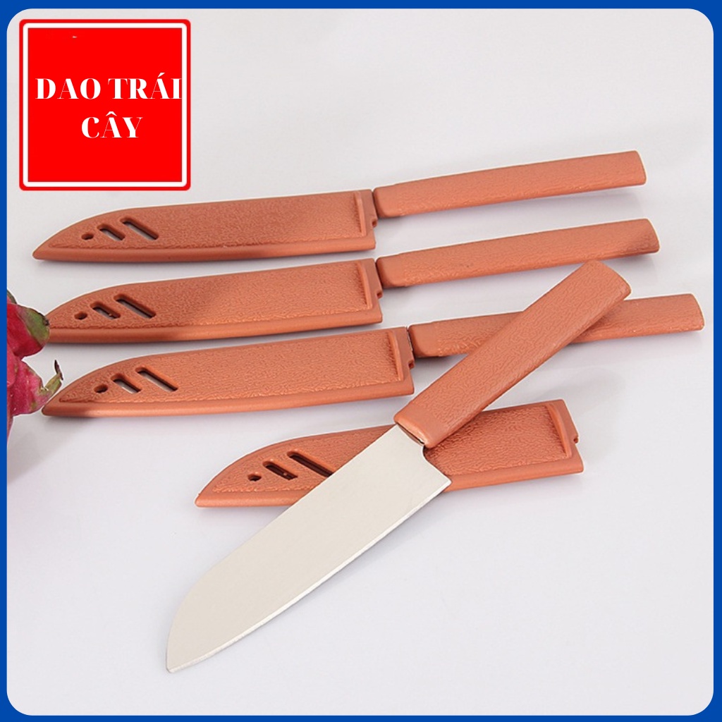 DAO GỌT TRÁI CÂY INOX CÓ VỎ BỌC BẢO VỆ BỌC LƯỠI DAO ĂN TOÀN - KIỂU DÁNG DU LỊCH DAO GỌT TRÁI CÂY INOX CÓ VỎ BỌC BẢO VỆ BỌC LƯỠI DAO ĂN TOÀN - KIỂU DÁNG DU LỊCH