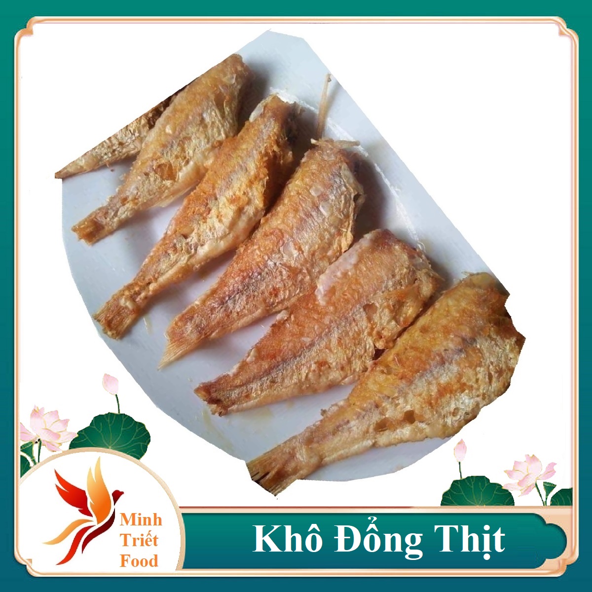 KHÔ CÁ ĐỔNG ÍT XƯƠNG, THỊT BÉO ,  THƠM NGON 1KG  ĐẶC SẢN MINH TRIẾT