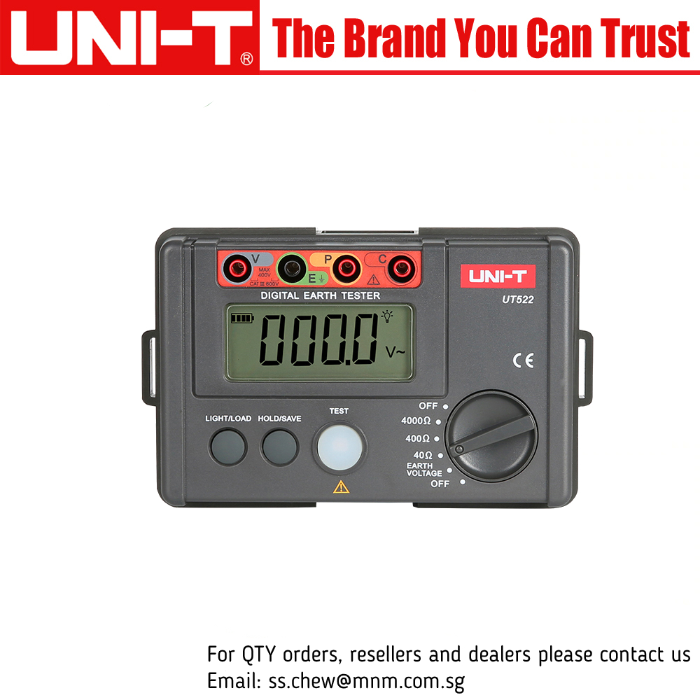 [HCM]UNI-T UT522 Earth Resistance Tester