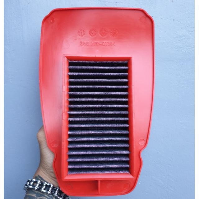 Lọc gió độ đỏ cho xe R15V3