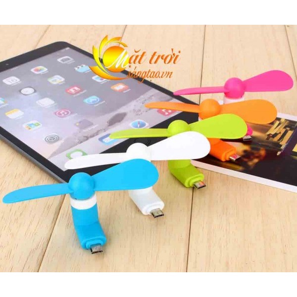 Quạt mini USB OTG Android – micro USB