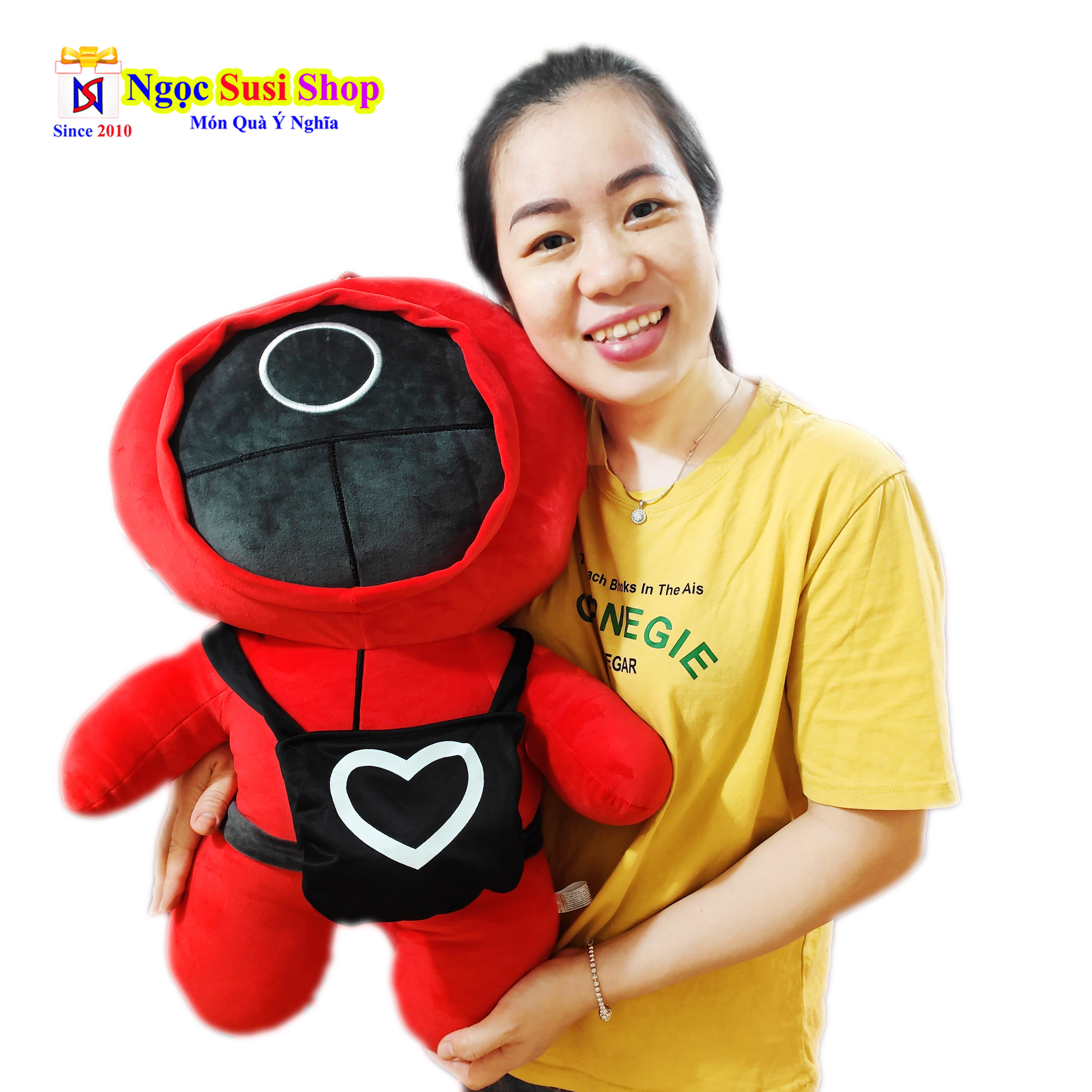 [FREESHIP MAX] GẤU BÔNG TRÒ CHƠI CON MỰC SQUID GAME [ SIÊU HOT]