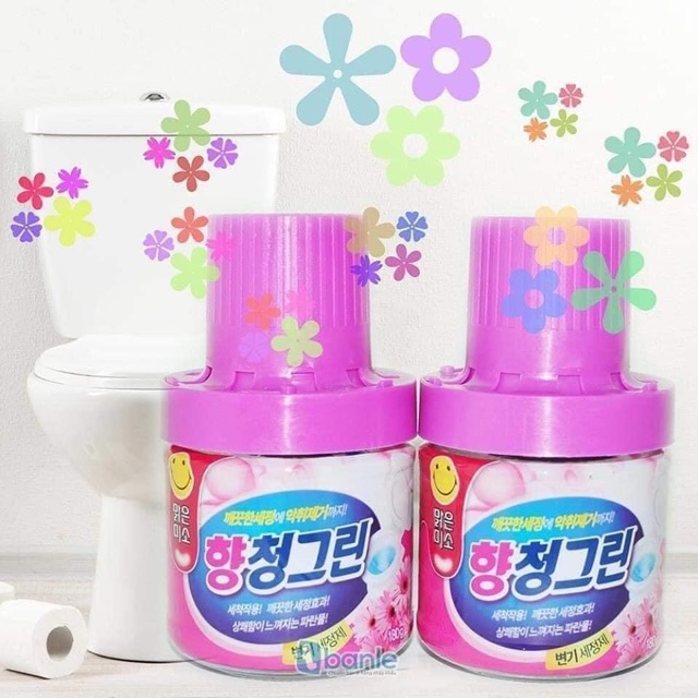 [HCM][Siêu thơm siêu sạch] Cốc thả bồn cầu Hàn Quốc