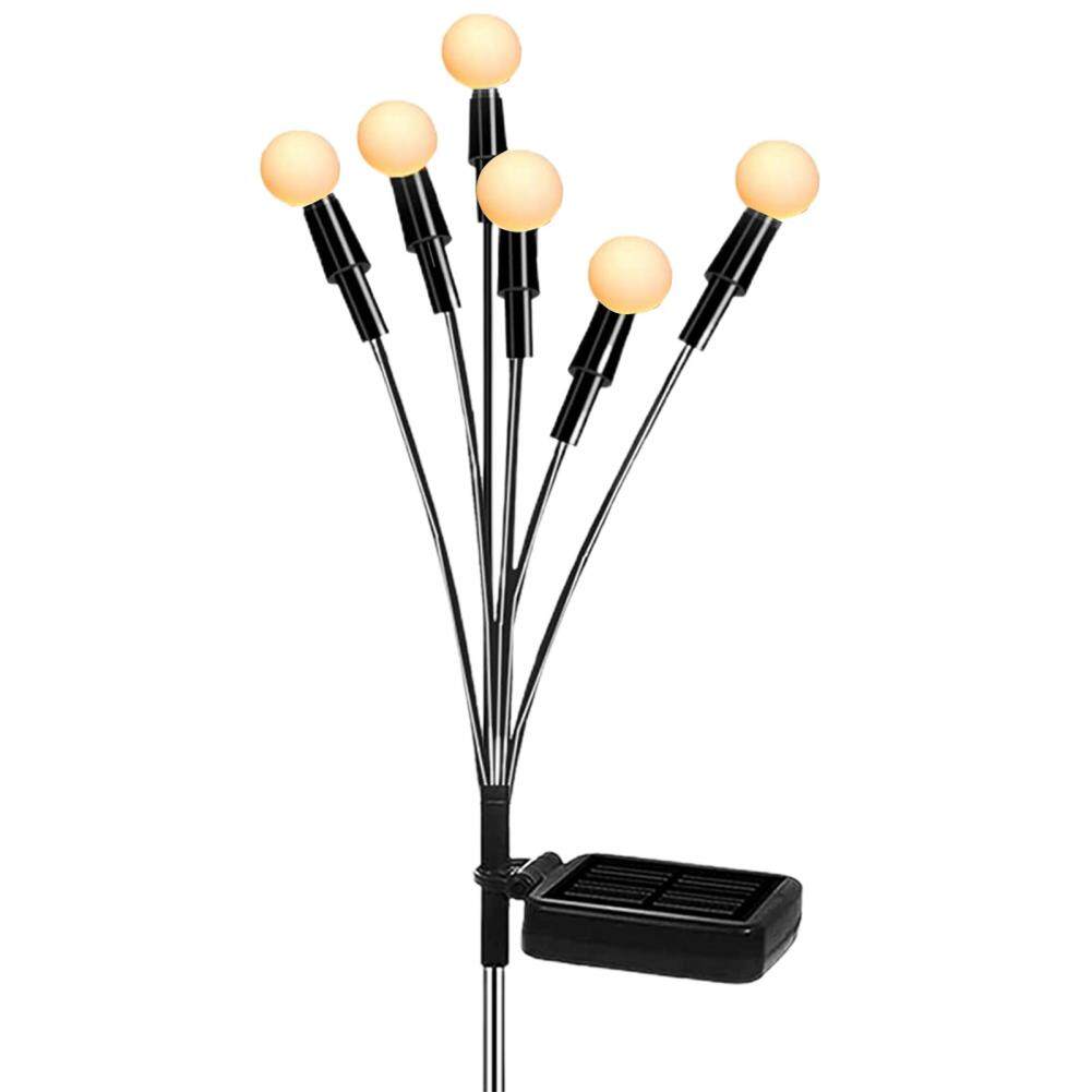 12 chiếc Đèn LED năng lượng mặt trời đèn pháo hoa trang trí sân vườn ngoài trời đèn sân vườn đom đóm Đèn năng lượng mặt trời trang trí sân vườn giáng sinh