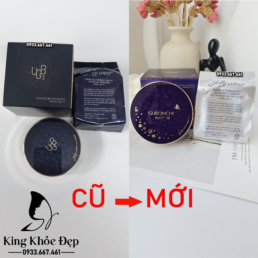 [HCM]Phấn Nước UGB Jelly Cover CC Cushion