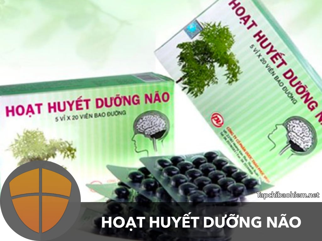 Hoạt huyết dưỡng não phúc vinh (hộp 100v)