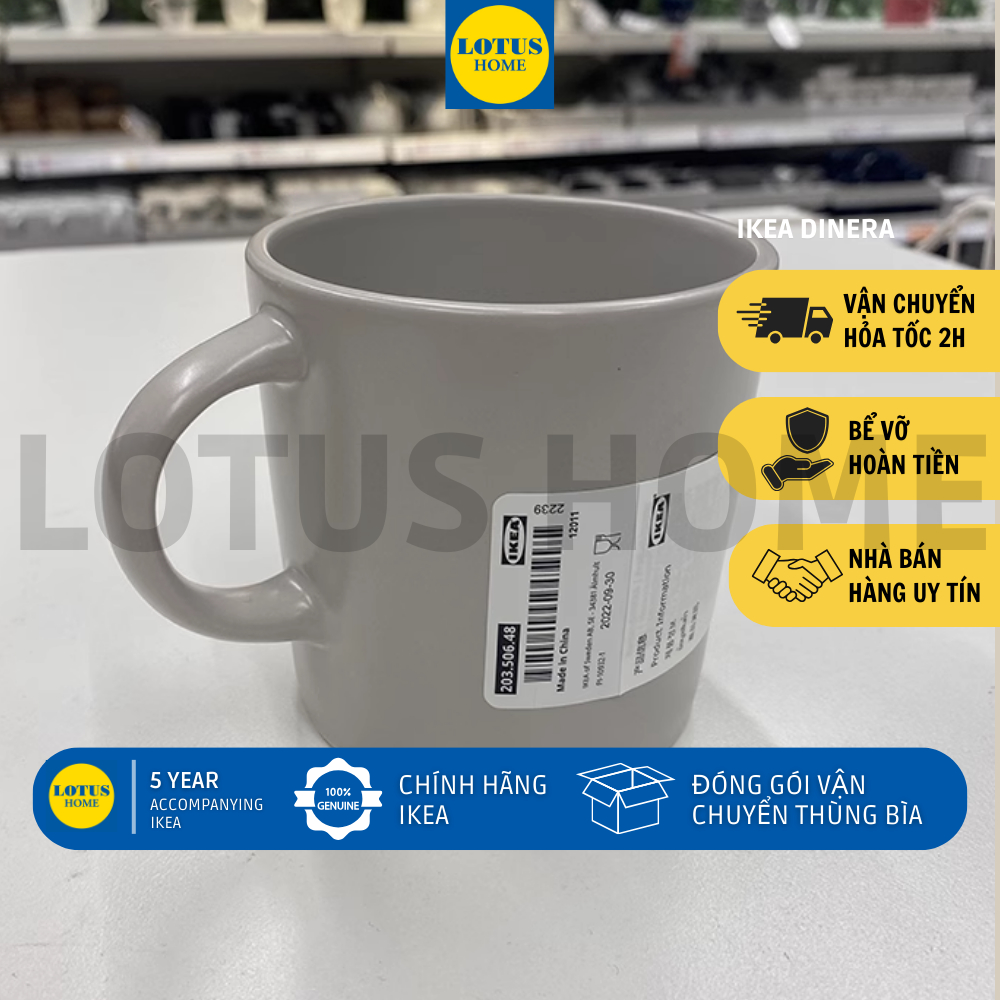 IKEA cốc sứ IKEA DINERA