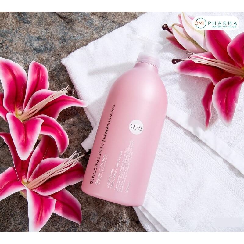 [Tặng Quà] Bộ Dầu Gội Xả Siêu Dưỡng & Phục Hồi Tóc Salon Link Extra