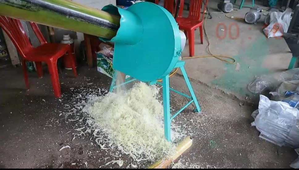 Máy thái chuối siêu mịn tại Long An- Máy băm chuối siêu nhỏ