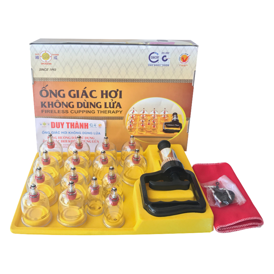 Bộ giác hơi không dùng lửa Duy Thành YGH03 (Loại C) (giấy)