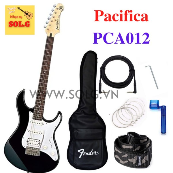 Guitar Điện, Guitar Electric Yamaha Pacifica PCA012BL ( Màu Đen ) - Chính hãng Yamaha bảo hành 12 thán - Phân phối Sol.G