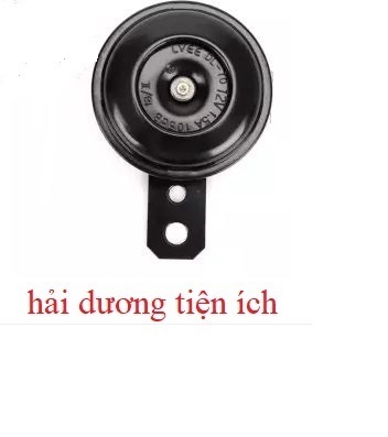 CÒI XE MÁY ĐIỆN 12V KÊU TO RÕ TIẾNG MÀU ĐEN CÒI SĂT