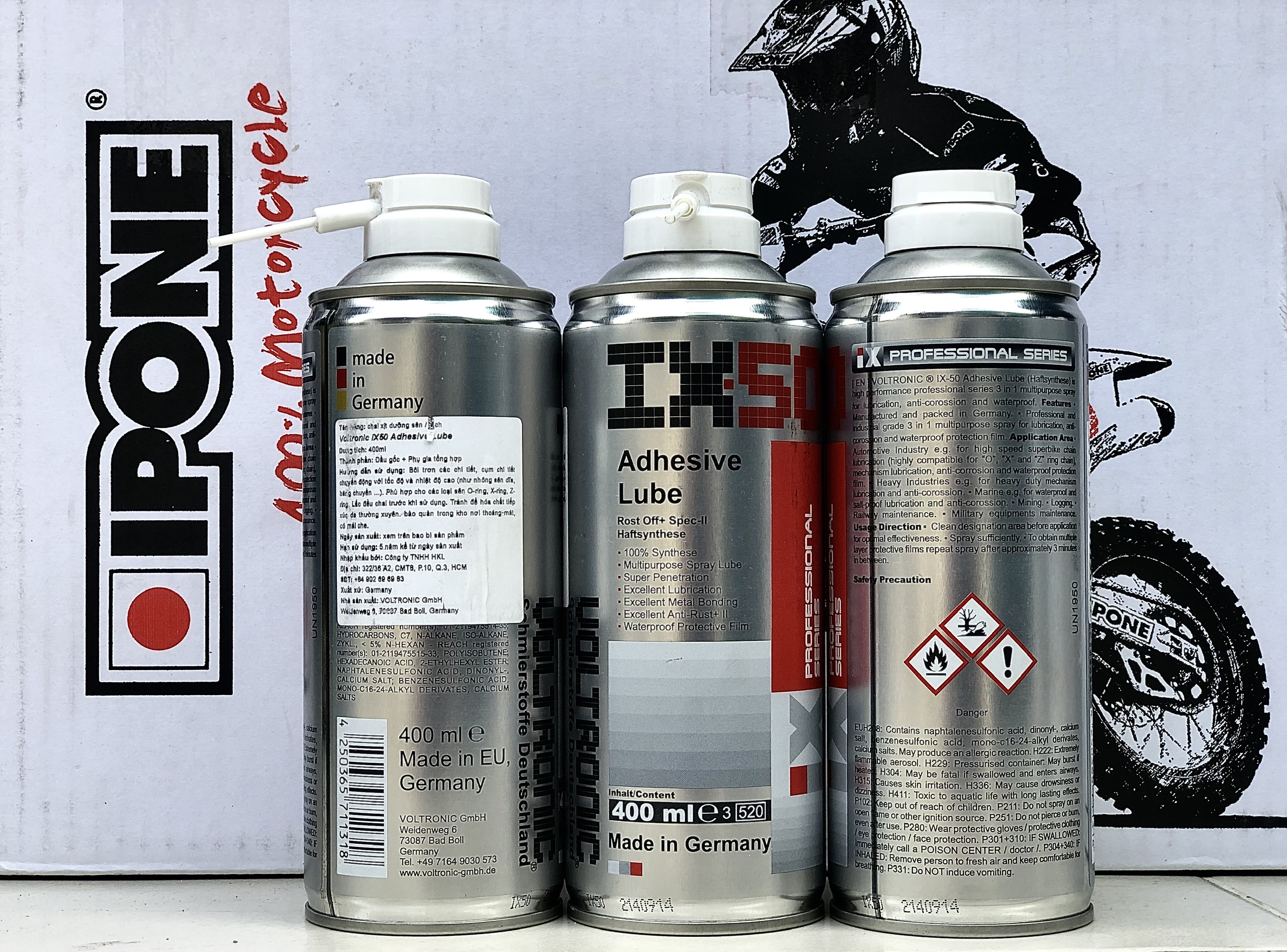 Chai xịt dưỡng sên Voltronic IX50 400ml