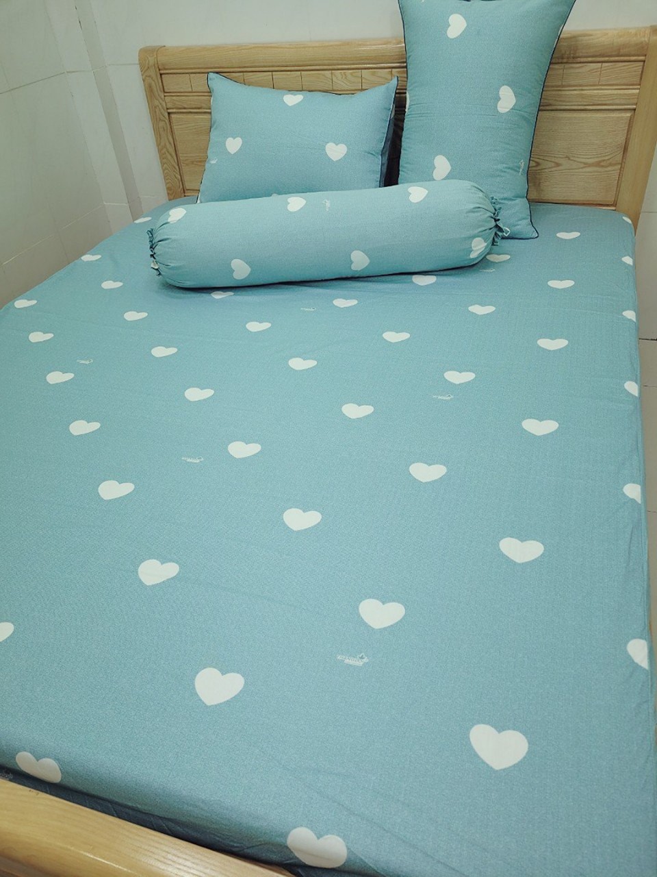 [HCM]Bộ Drap Cotton Thắng Lợi {4 MÓN} đủ size { chuẩn logo]