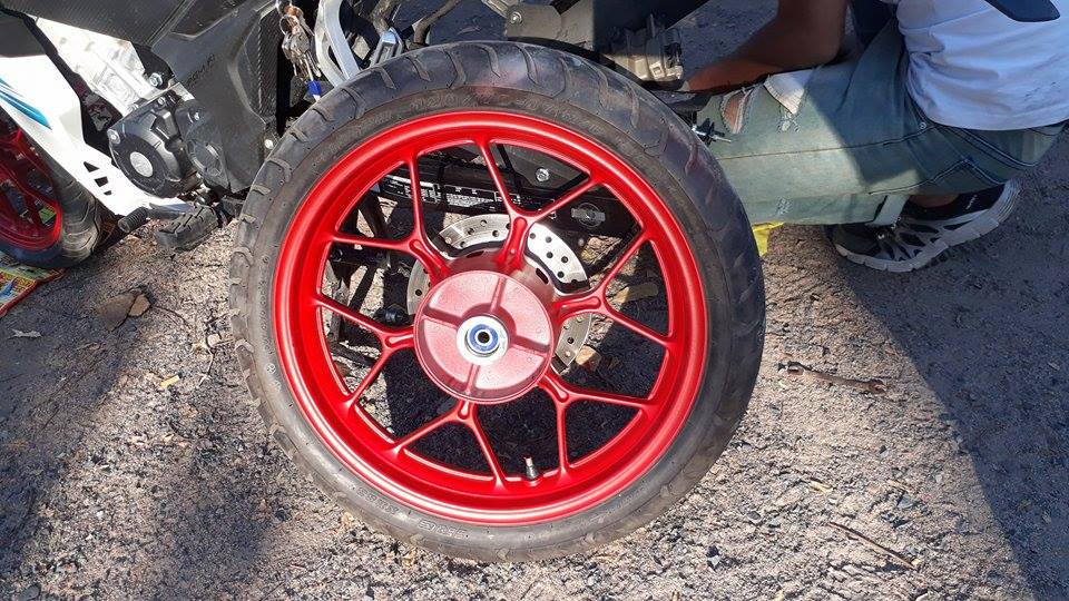 Sơn Samurai sơn xịt xe máy 15/23 MÀU ĐỎ NỔI BẬT