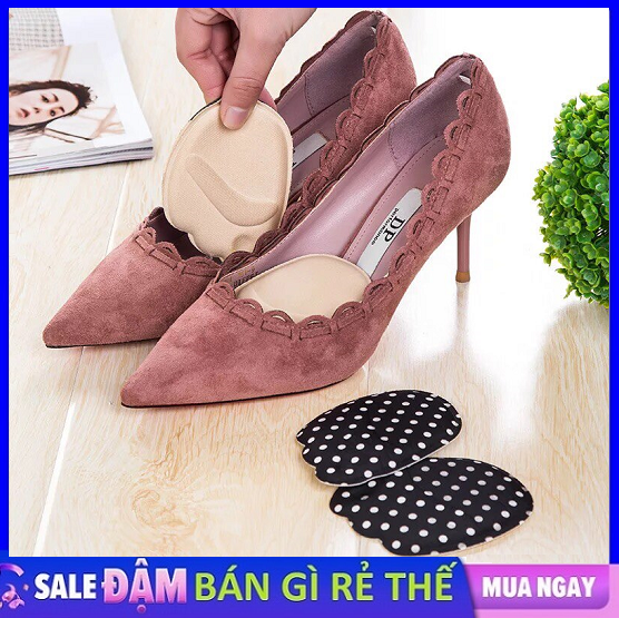 [HCM][COTTON 100%] Miếng lót giày 4D lót mũi giày êm chân thoáng khí ngăn mùi hôi chân