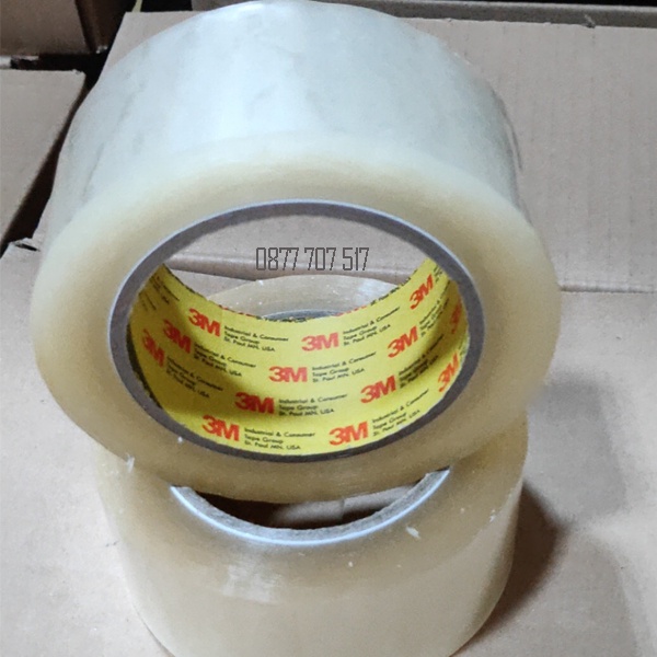 BĂNG KEO ĐÓNG THÙNG 3M 309 TRONG SUỐT ( 48mm x 100m)