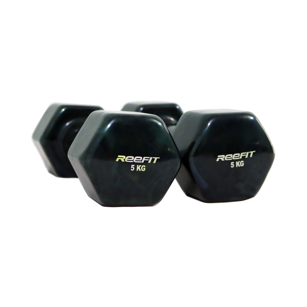 Tạ tay cao su 5kg Reefit (1 cái)