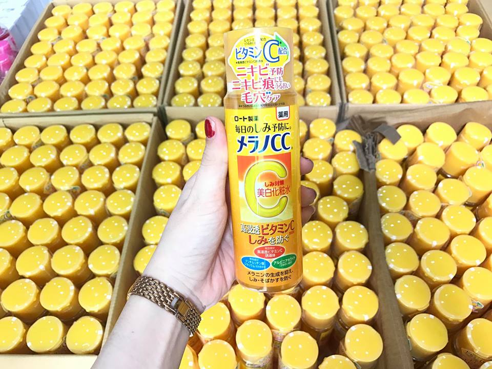 Nước hoa hồng Melano CC rohto nhật bản 170ml