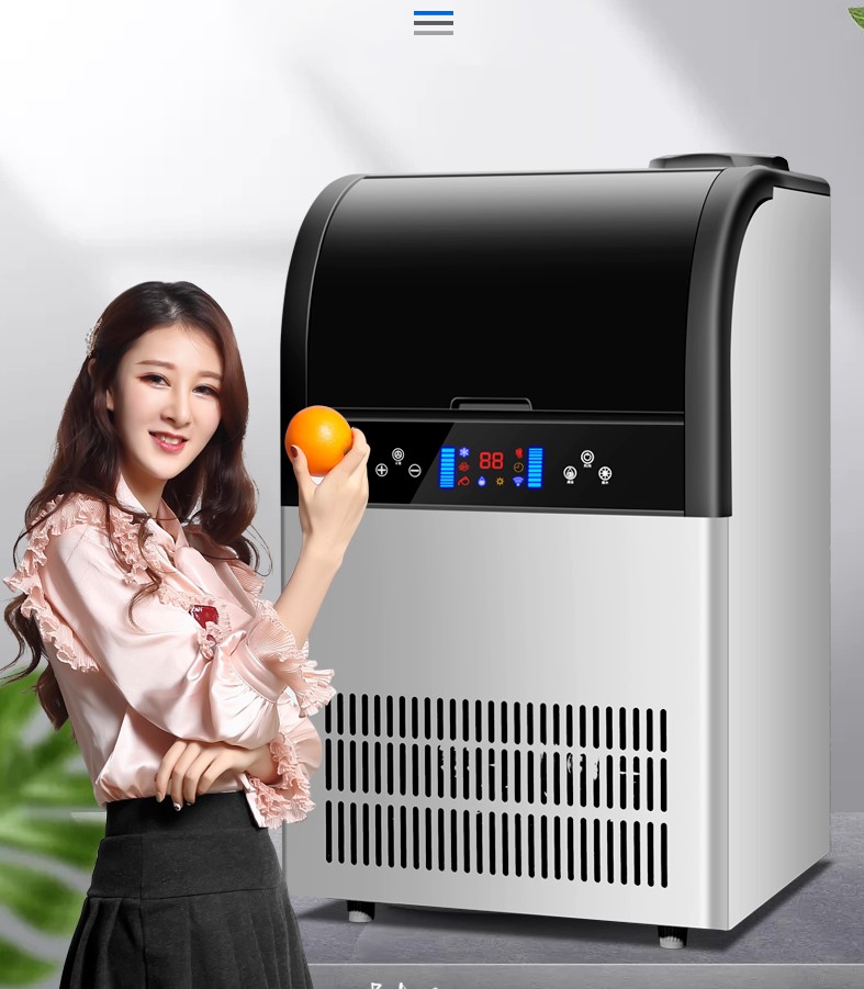 HOT Ice Making Machine Commercial Cube Ice Maker Automatic, Household Ice Cube Making Machine for Bar,Coffee shop,Milk Tea room