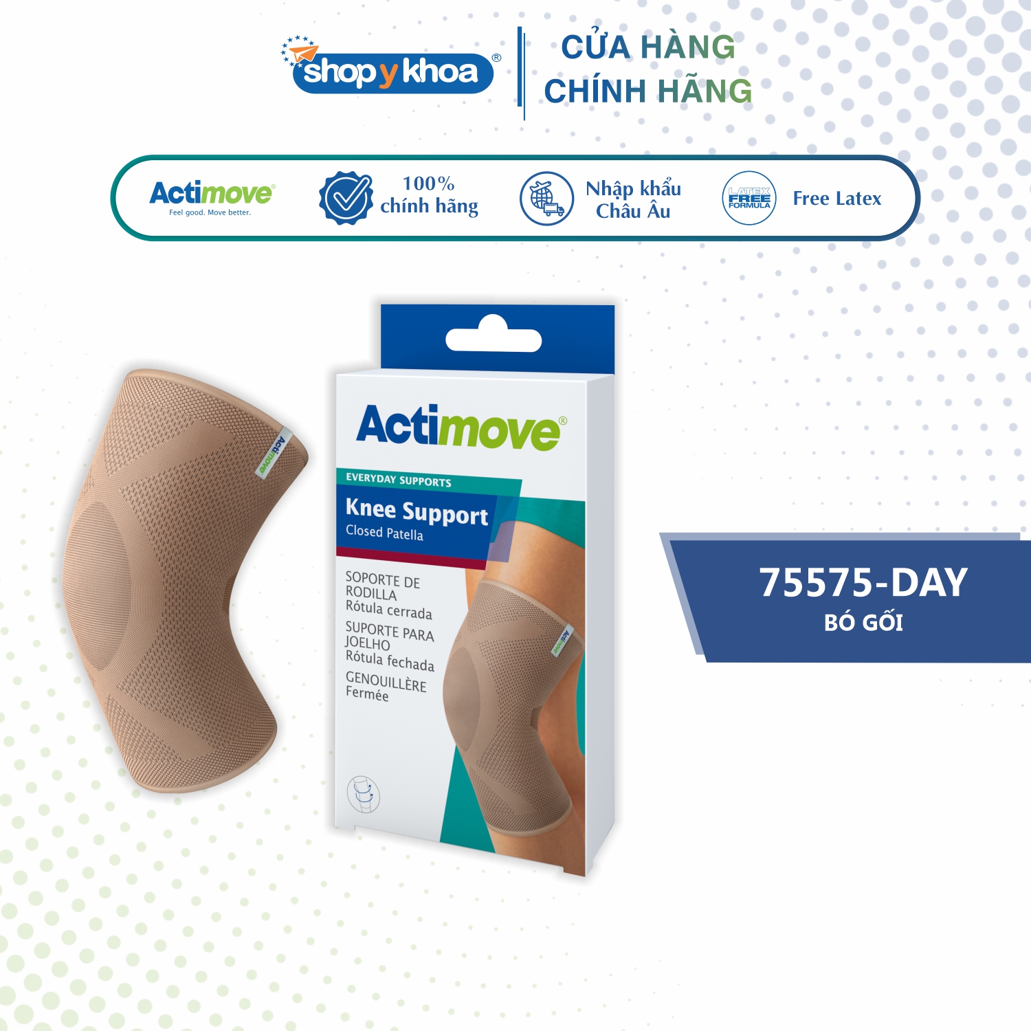 Bó gối 75575-day actimove knee support
