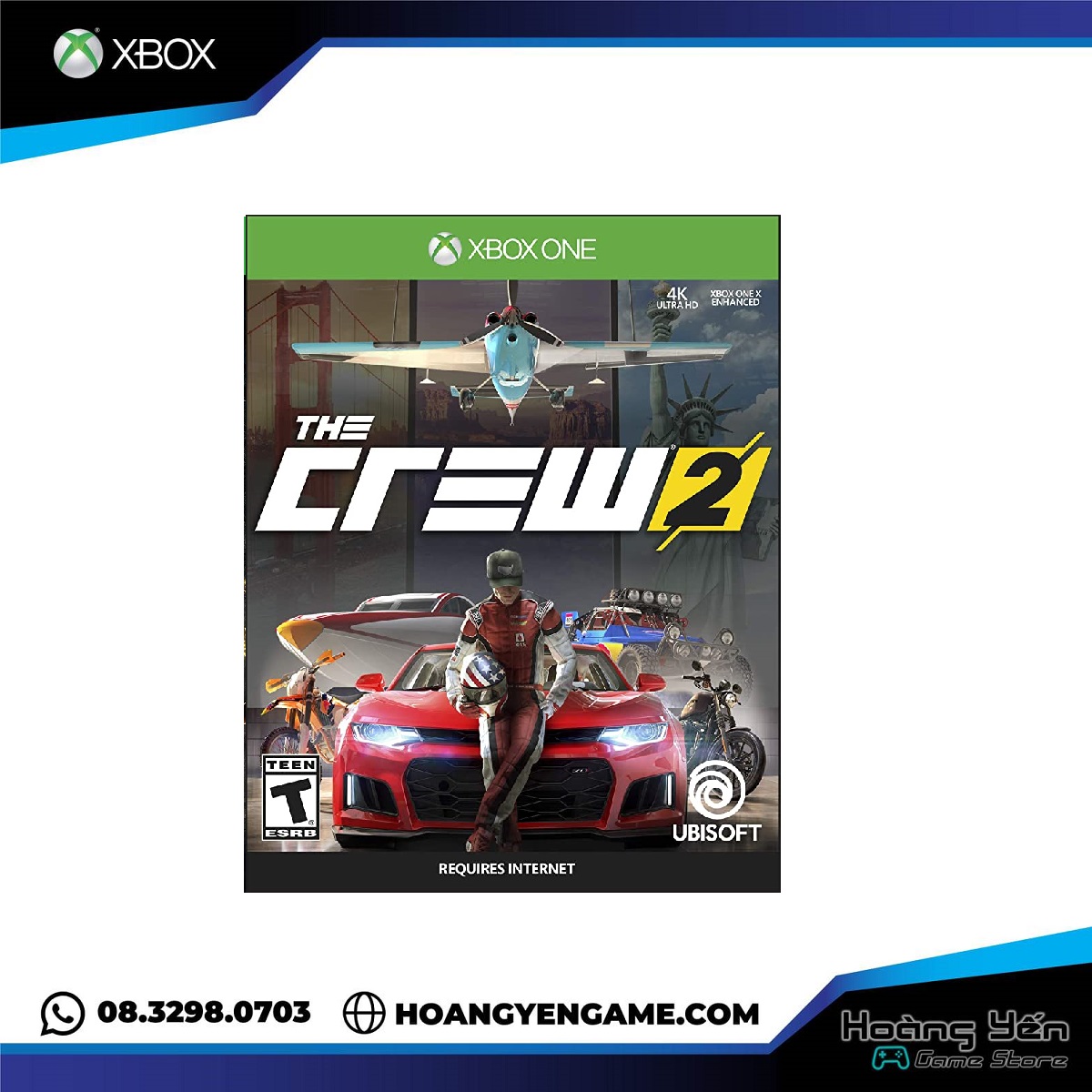 Đĩa game xbox the crew 2