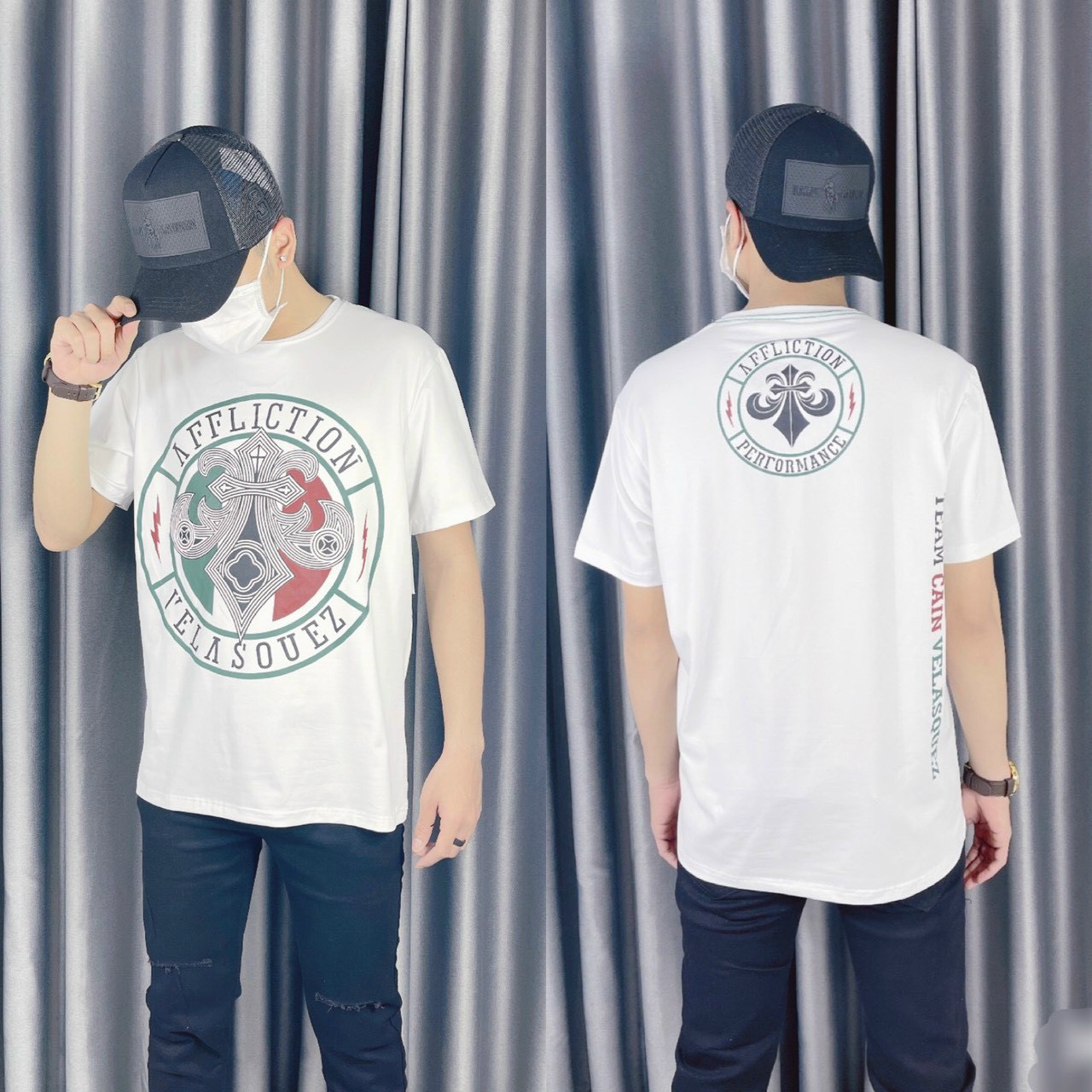 Áo thun nam Thái cao cấp chất cotton mịn