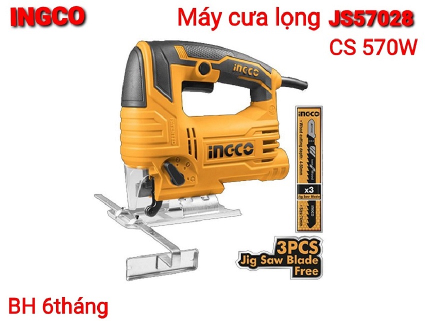Máy cưa lọng 570W Ingco JS57028