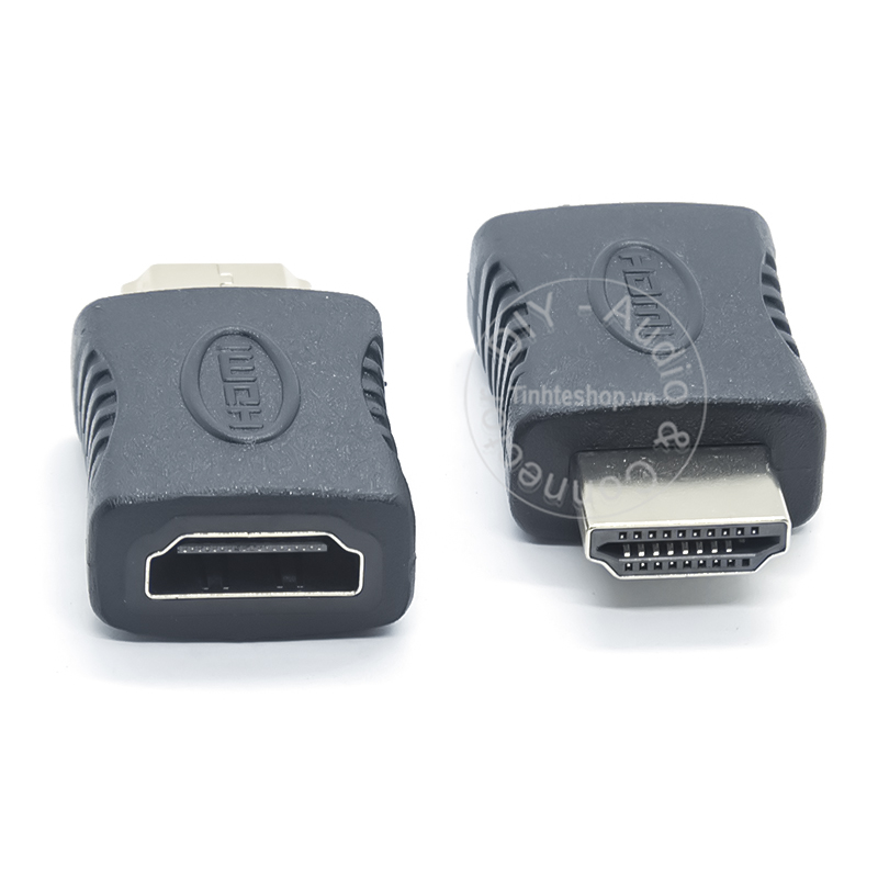 1 chiếc - Đầu đổi HDMI đực sang HDMI cái - Rắc cắm HDMI male to hdmi female adapter