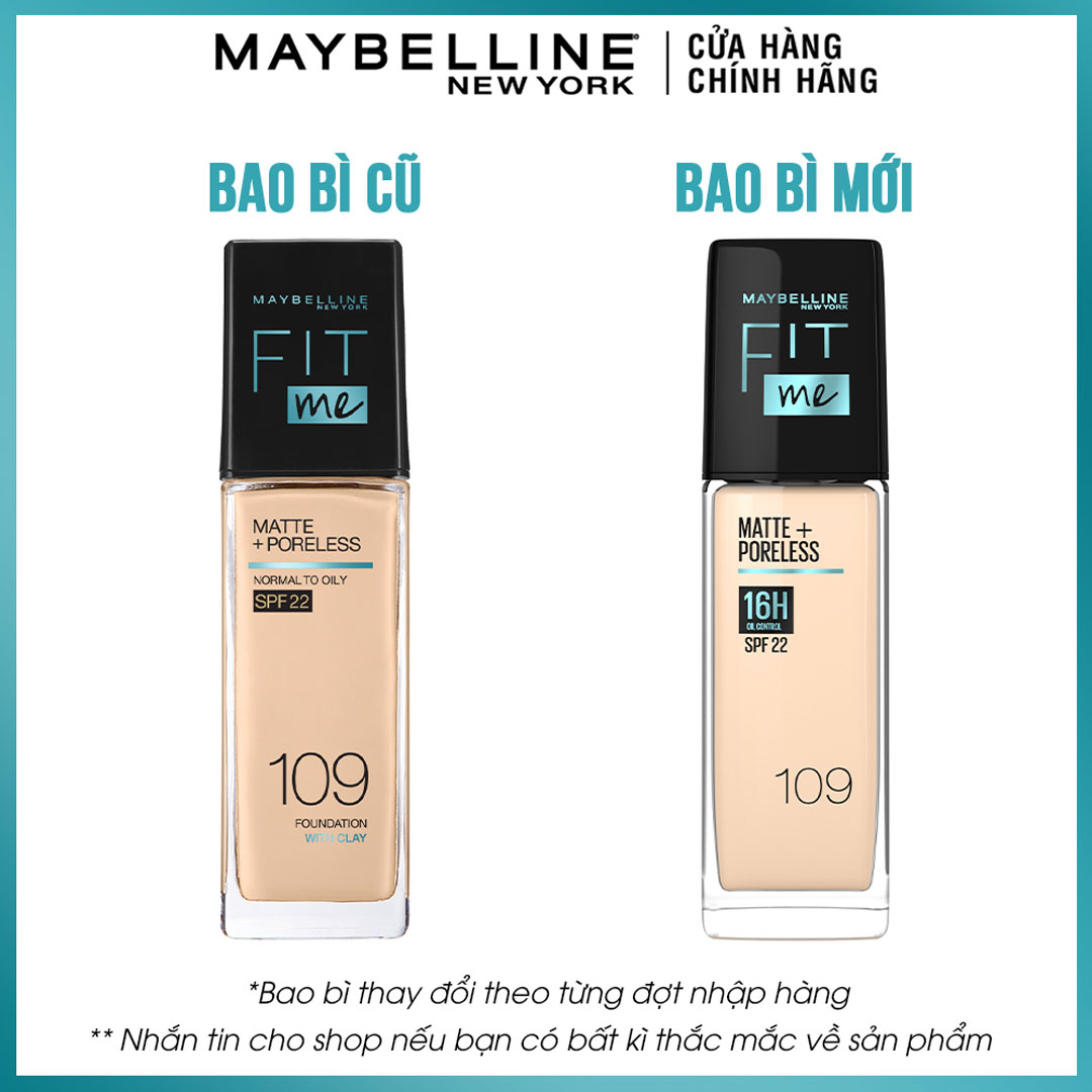 Kem Nền Maybelline Fit Me Matte + Poreless