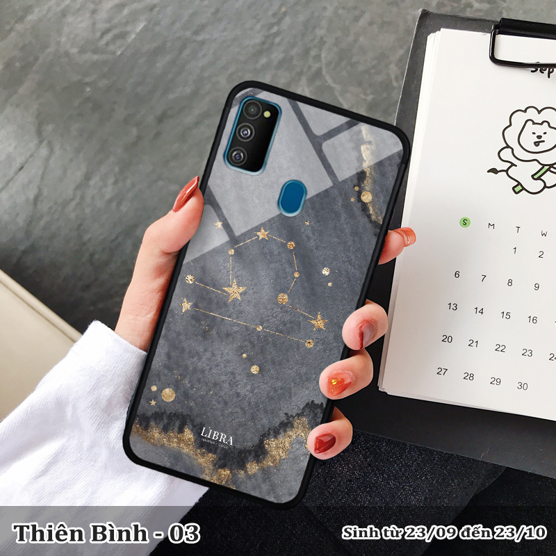 Ốp kính SAMSUNG M21 in cung hoàng đạo