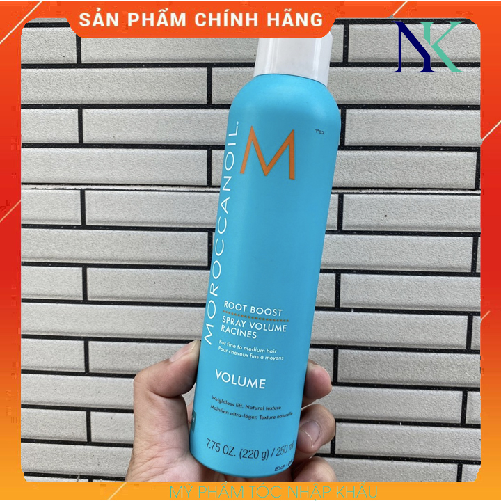Xịt Tăng Phồng Root Boost Moroccanoil 250Ml