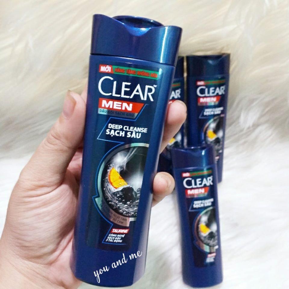 [HCM]Dầu gội Clear Men 70g