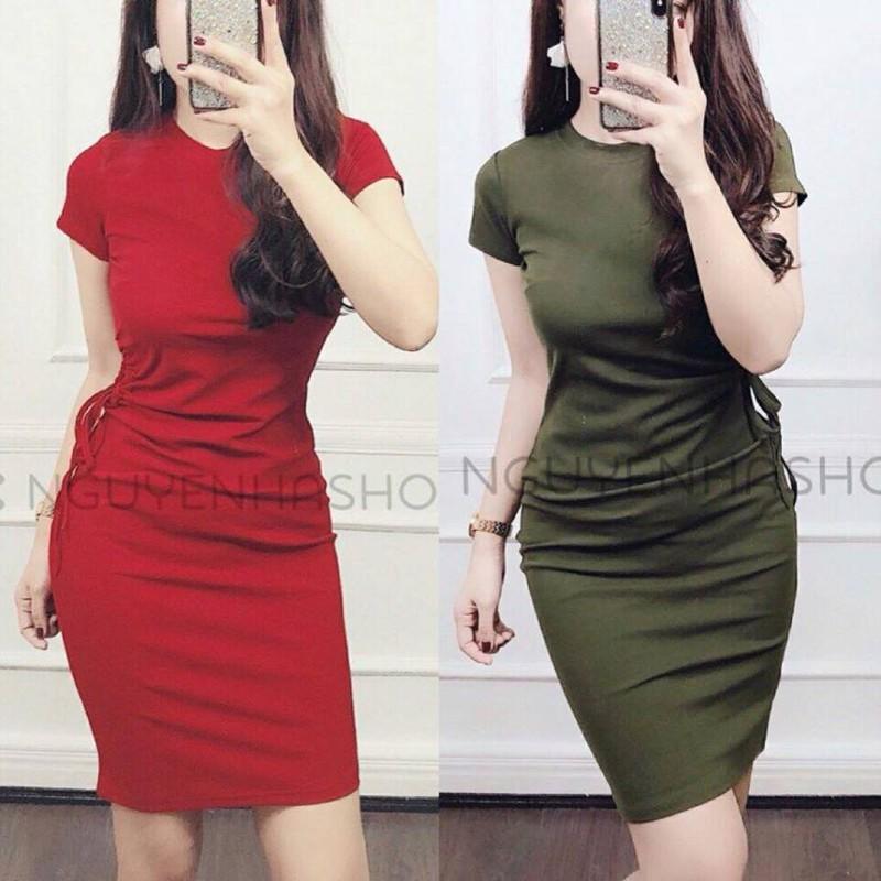 [HCM]ĐẦM ÔM BODY RÚT EO SIÊU XINH