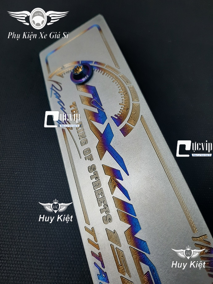 [HCM]Bảng Tên MX King Titan (Mẫu Titan Khò) Kèm 2 Ốc ProTi MS3683